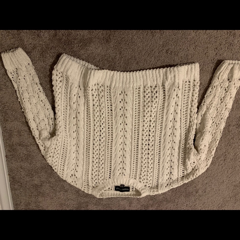 Crochet lightweight sexy sweater